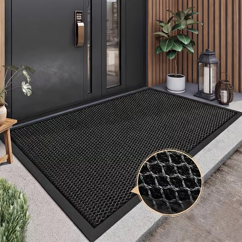 Heavy-Duty Outdoor Scraper Door Mat – Non-Slip All-Weather Entryway Rug