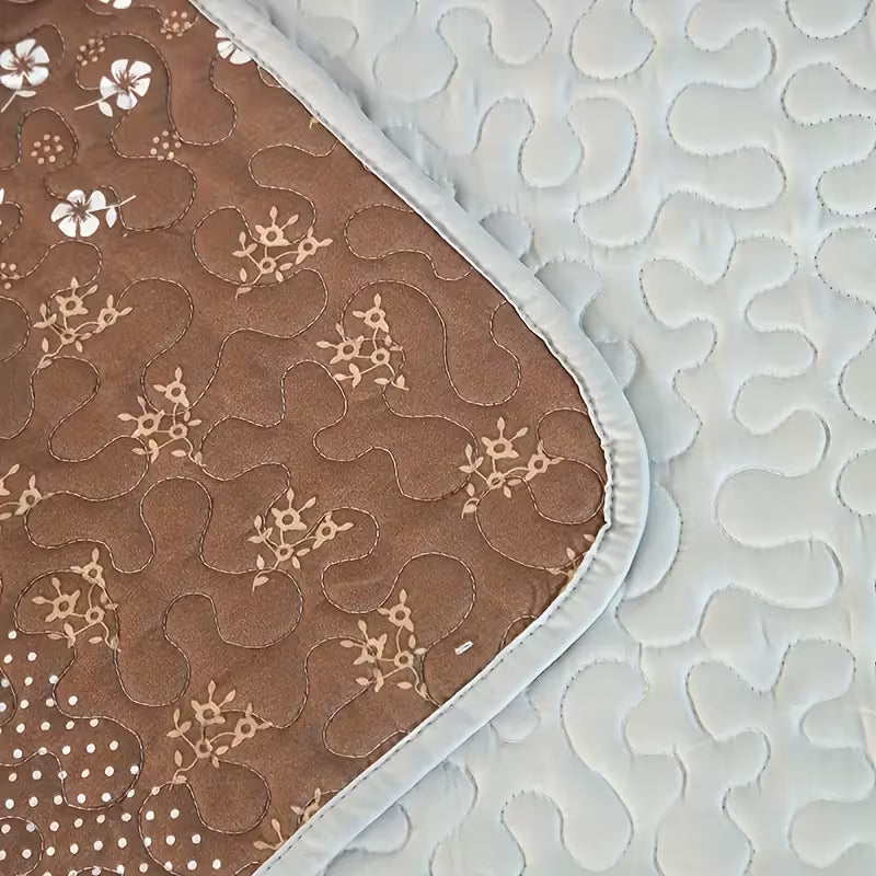 3-Piece Quilted Bedspread Set with Matching Pillow Shams
