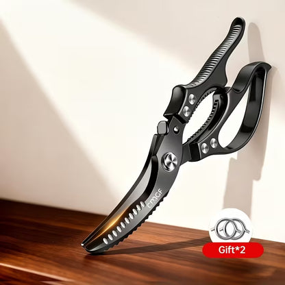 Professional Stainless Steel Kitchen Shears – Heavy-Duty Chef Scissors with Non-Slip Handle