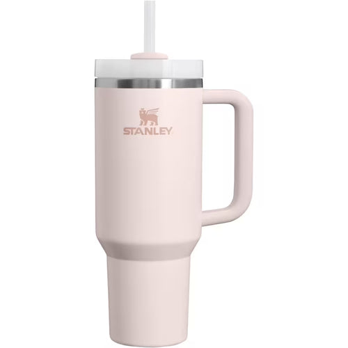 40 Oz Stainless Steel Insulated Tumbler with Handle and Straw, 3-Position Lid, Double-Wall Travel Cup, Large Capacity Reusable Drink Tumbler for Car, Office, Gym and Outdoor Use