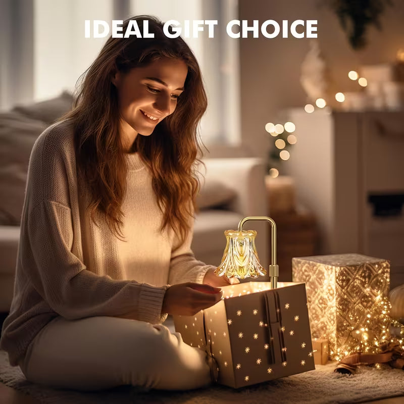 2-Pack Flower Candle Warmer Lamps