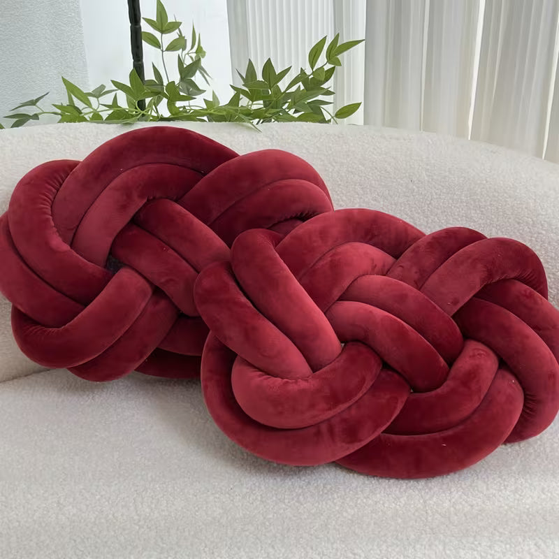 2-Piece Geometric Decorative Throw Pillow Set – Soft Plush Washable Accent Pillows for Home Décor