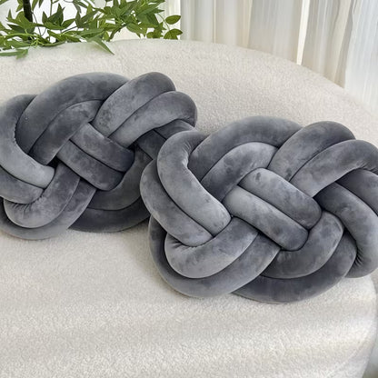 2-Piece Geometric Decorative Throw Pillow Set – Soft Plush Washable Accent Pillows for Home Décor