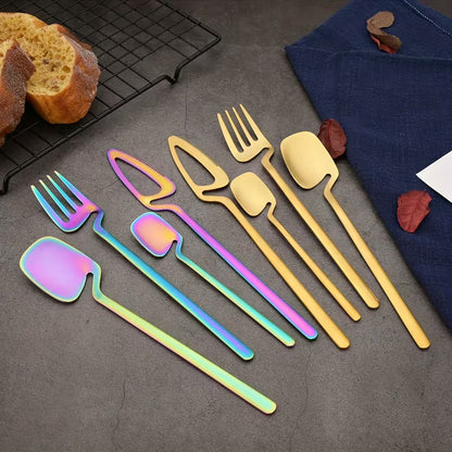 32-Piece Stainless Steel Cutlery Set for 8