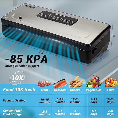 85KPa 10-in-1 Food Vacuum Sealer
