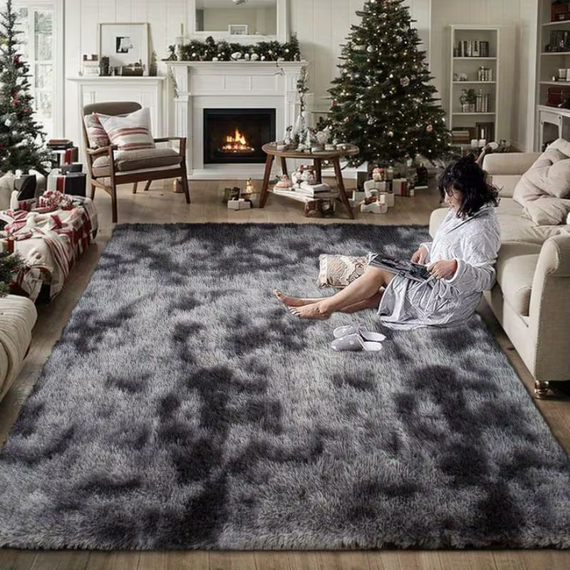 6 × 9 ft Fluffy Shaggy Area Rug – Soft & Cozy Indoor Floor Carpet