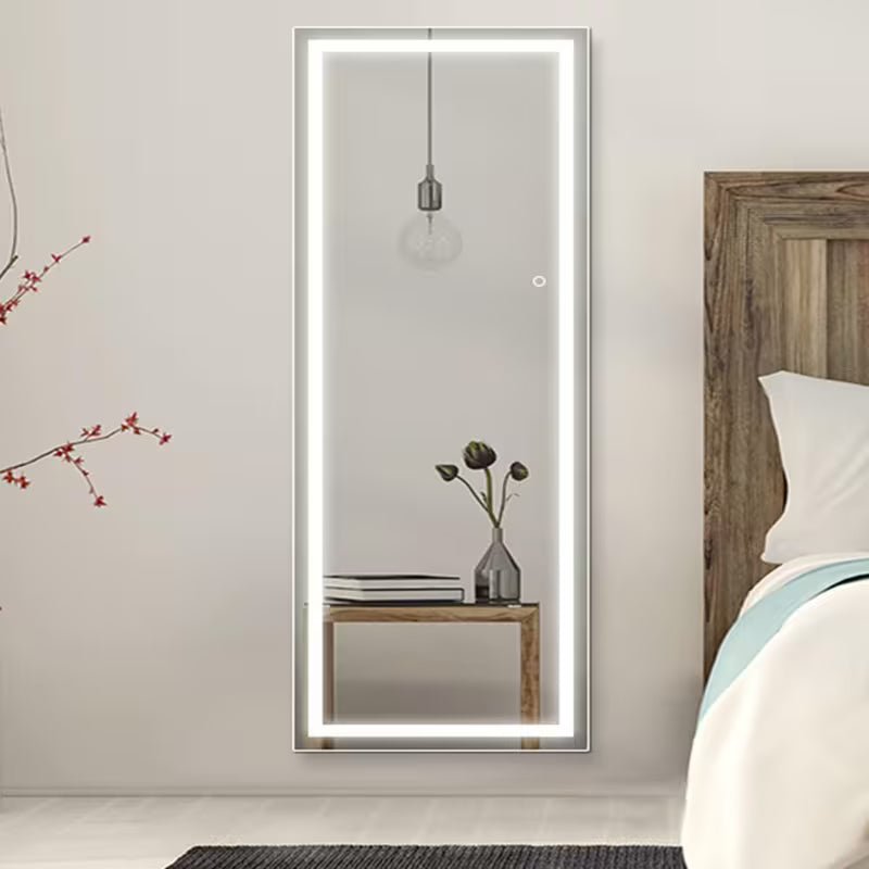 LED Full-Length Mirror with Lights – Full Body Standing & Wall-Mounted Dressing Mirror