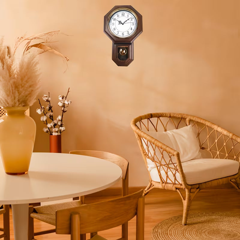 Decorative Pendulum Wall Clock – Classic Musical-Style Home & Office Décor