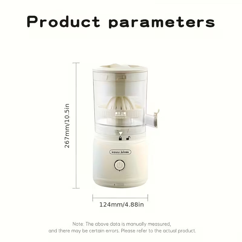 Portable Electric Citrus Juicer Cup