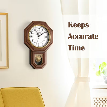Decorative Pendulum Wall Clock – Classic Musical-Style Home & Office Décor