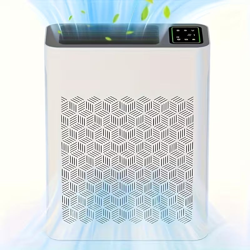 Large-Room HEPA Air Purifier with PM2.5 Display, Air Quality Sensor, Auto Mode & Timer for Home, Bedroom and Office