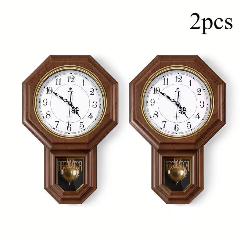 Decorative Pendulum Wall Clock – Classic Musical-Style Home & Office Décor