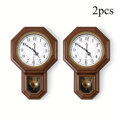 Decorative Pendulum Wall Clock – Classic Musical-Style Home & Office Décor