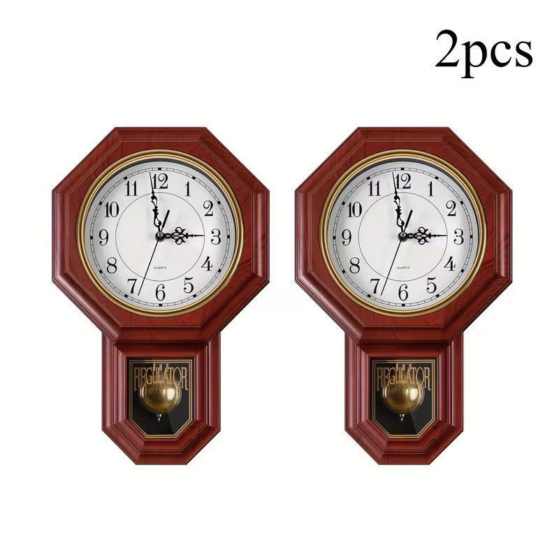 Decorative Pendulum Wall Clock – Classic Musical-Style Home & Office Décor