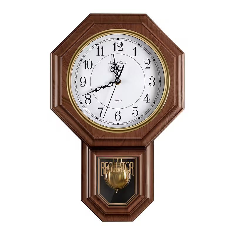 Decorative Pendulum Wall Clock – Classic Musical-Style Home & Office Décor