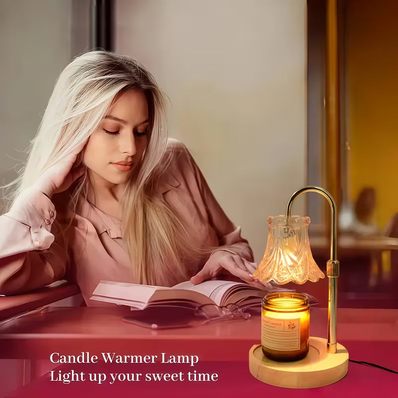 2-Pack Flower Candle Warmer Lamps
