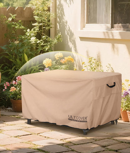 Waterproof Rectangular Gas Fire Pit Table Cover 48X28 Inch