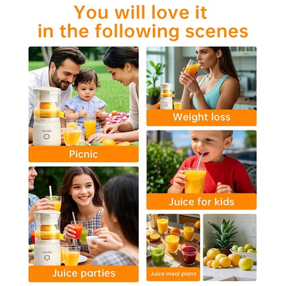Portable Electric Citrus Juicer Cup