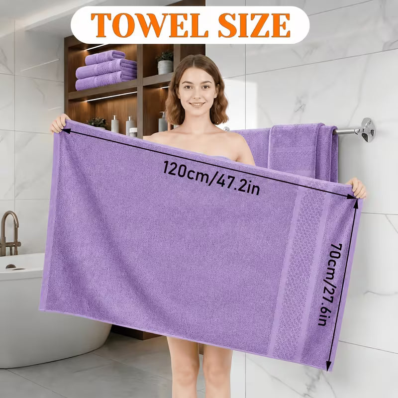 22-Piece Cotton Blend Bathroom Towel Set – Soft, Absorbent Bath, Hand Towels & Washcloths