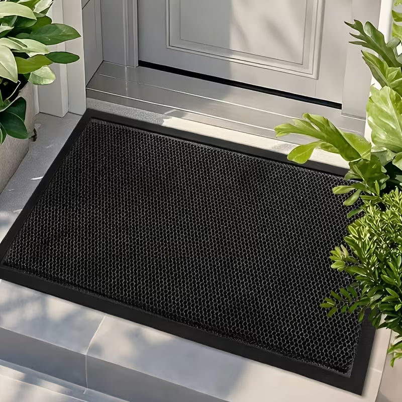 Heavy-Duty Outdoor Scraper Door Mat – Non-Slip All-Weather Entryway Rug