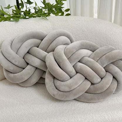 2-Piece Geometric Decorative Throw Pillow Set – Soft Plush Washable Accent Pillows for Home Décor