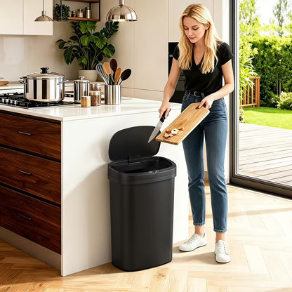50L Touchless Motion Sensor Trash Can