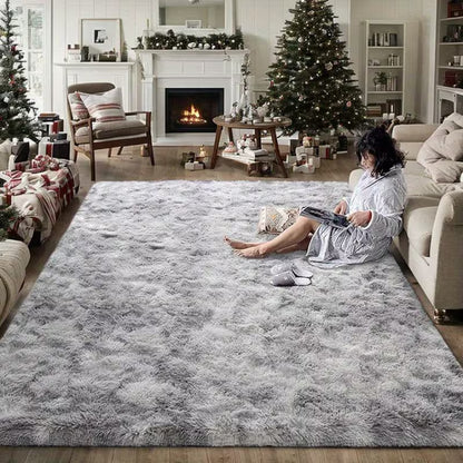 6 × 9 ft Fluffy Shaggy Area Rug – Soft & Cozy Indoor Floor Carpet