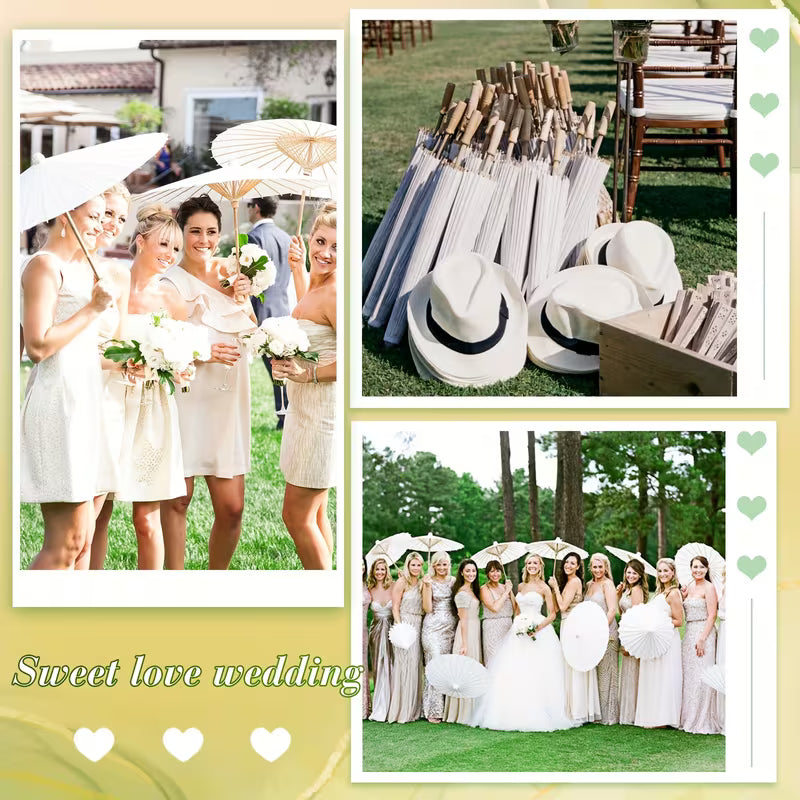 24-Pack 33-Inch Decorative Paper Umbrellas