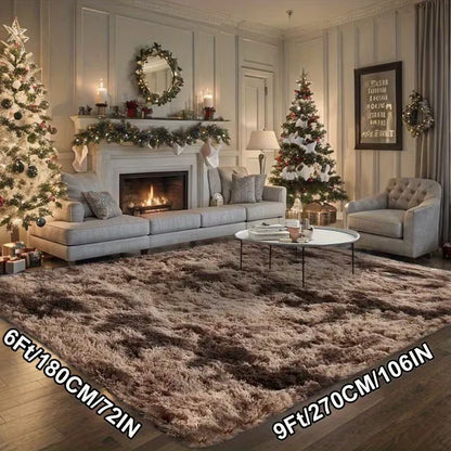 6 × 9 ft Fluffy Shaggy Area Rug – Soft & Cozy Indoor Floor Carpet