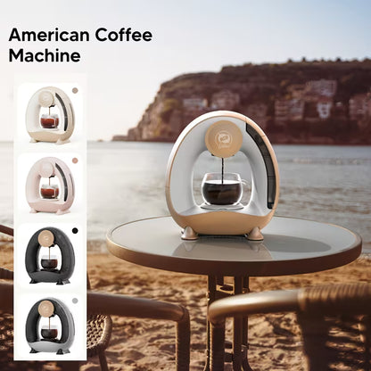 2-in-1 Single-Serve Coffee Maker – Mini Coffee Machine for K-Cup Pods & Ground Coffee