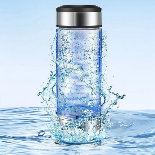 12Oz Hydrogen Water Bottle Generator SPE PEM Tech Portable Hydrogen Water Maker Bpa-Free Ionizer Machine Cup for Fitness Office Travel