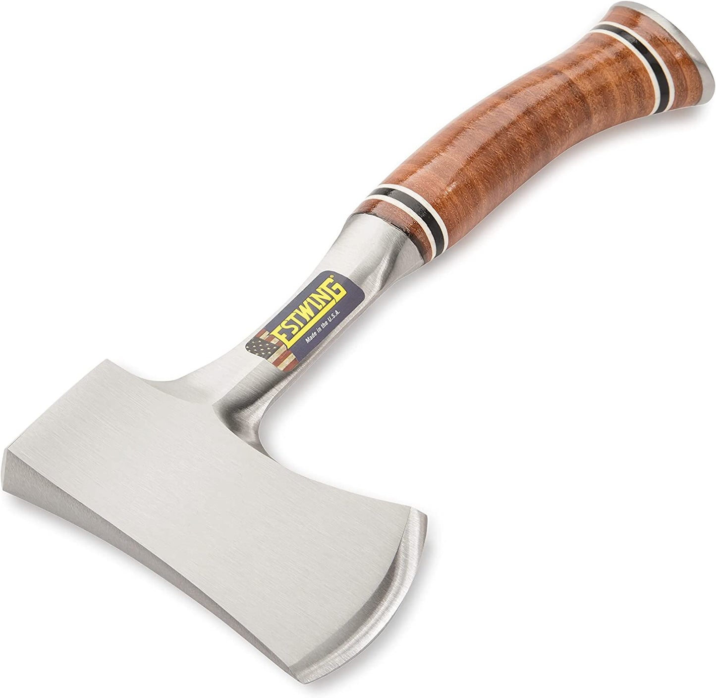 Sportsman'S Axe, 12" Leather Grip Hatchet, E14A