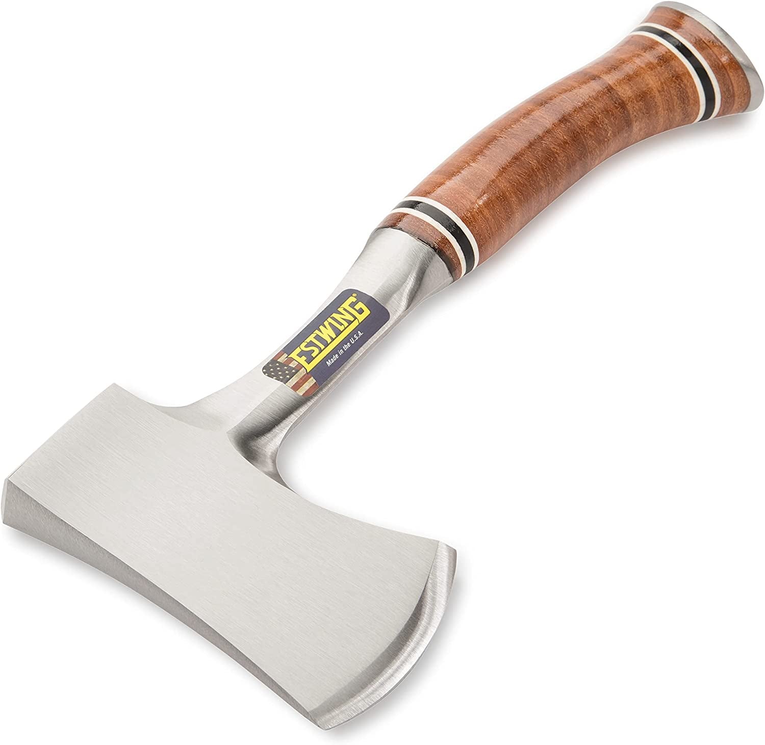 Sportsman'S Axe, 12" Leather Grip Hatchet, E14A