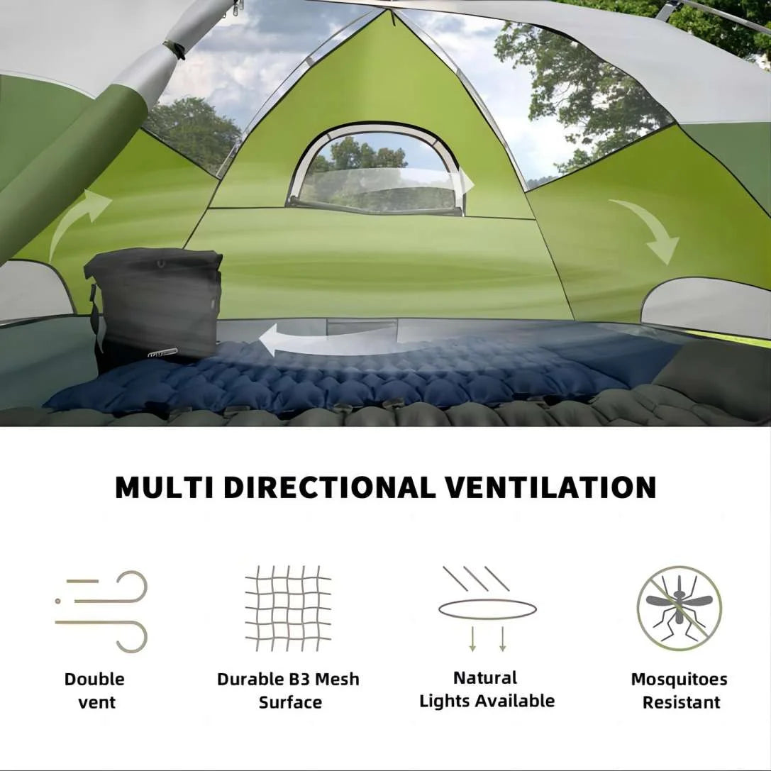 2 Person Tents for Camping - Lightweight Outdoor Camping Tents 5 Lb
