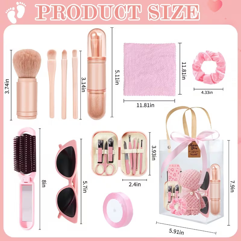 6-Piece Party Favor Gift Set, Multi-Item Wedding and Bridal Shower Favors, Baby Shower Game Prizes and Gift Sets for Men and Women