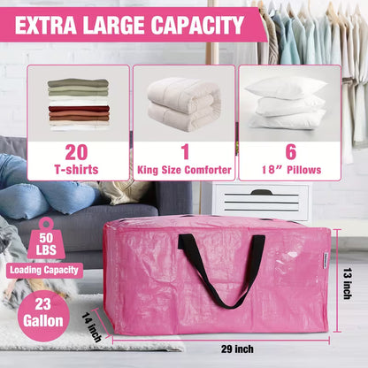 6-Pack Extra Large Moving & Storage Bags