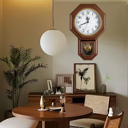 Decorative Pendulum Wall Clock – Classic Musical-Style Home & Office Décor