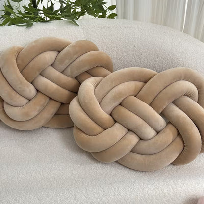 2-Piece Geometric Decorative Throw Pillow Set – Soft Plush Washable Accent Pillows for Home Décor
