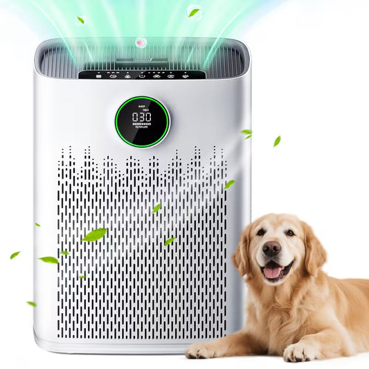Large Room Air Purifier – HEPA Filter Air Cleaner with Smart Sensor, Quiet 22-Mode Operation & 2,400 sq. ft. Coverage