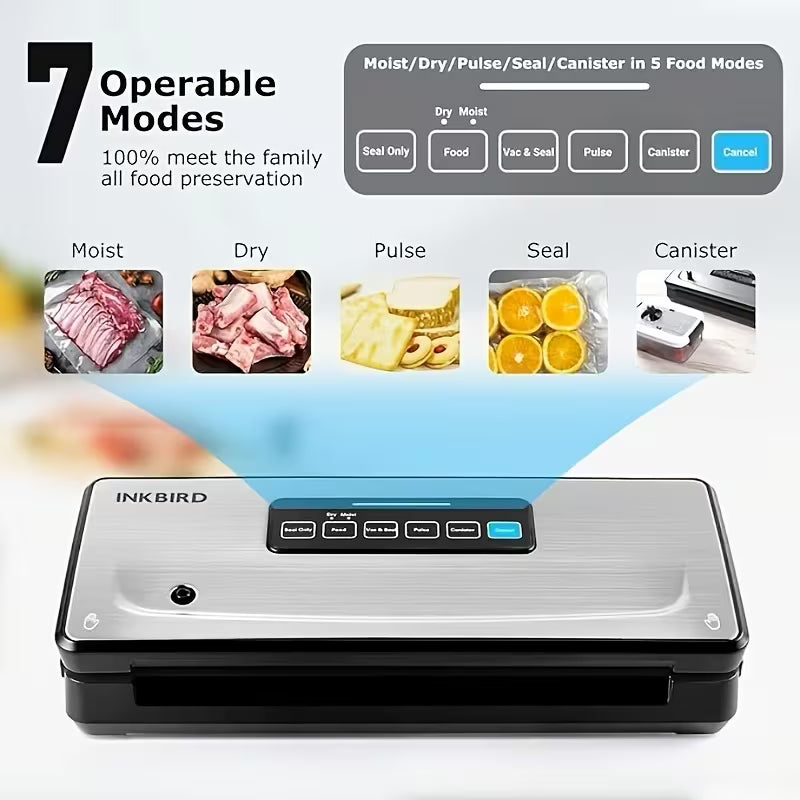 85KPa 10-in-1 Food Vacuum Sealer