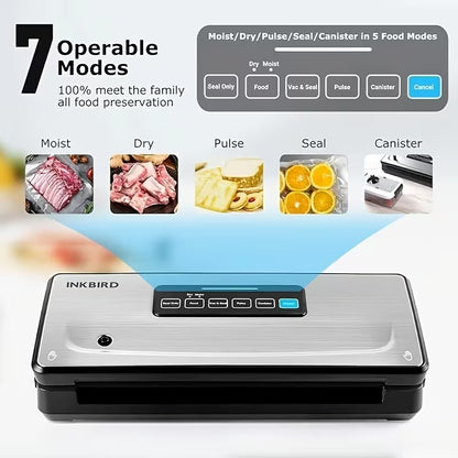 85KPa 10-in-1 Food Vacuum Sealer