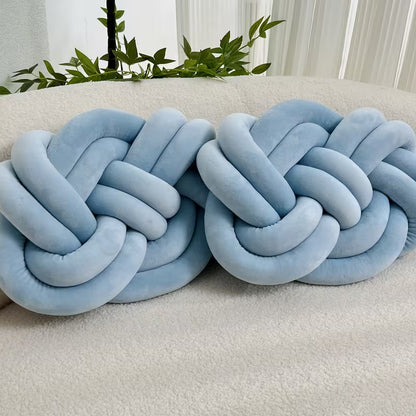 2-Piece Geometric Decorative Throw Pillow Set – Soft Plush Washable Accent Pillows for Home Décor