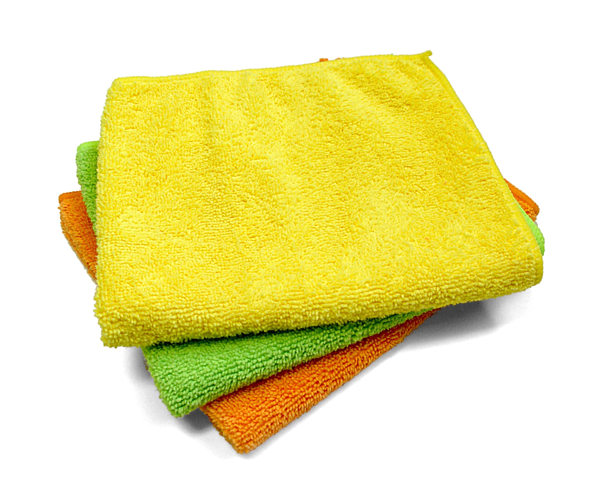 Multipurpose Microfiber Household Cleaning Cloths & Wipes, Multicolor, 12 Count