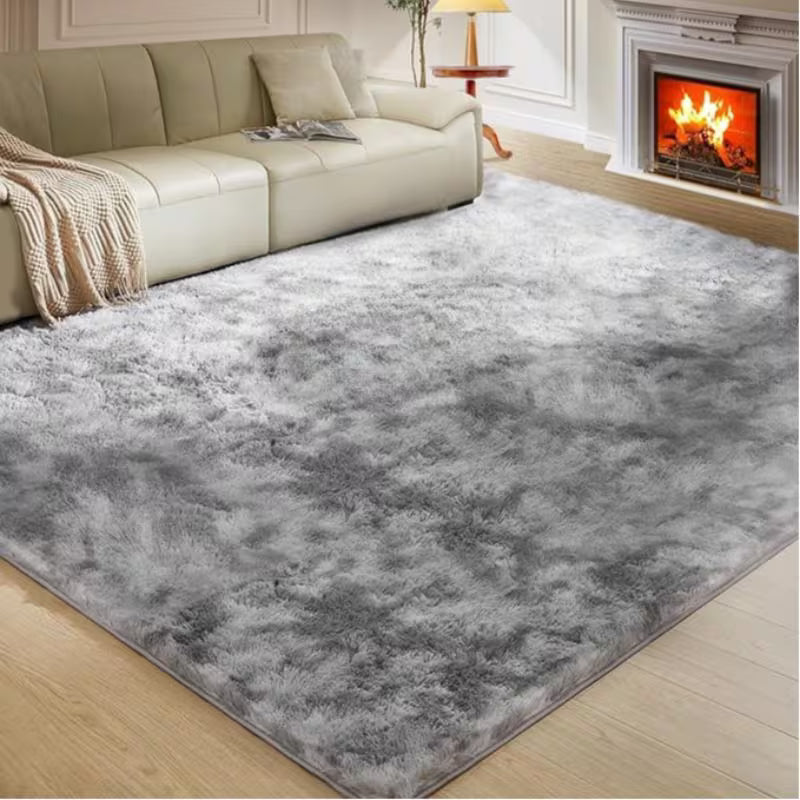6 × 9 ft Fluffy Shaggy Area Rug – Soft & Cozy Indoor Floor Carpet
