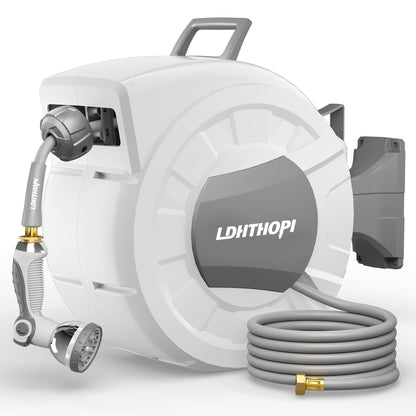 Retractable Garden Hose Reel 40/100/110/130FT Auto Rewind Wall Mounted Hose