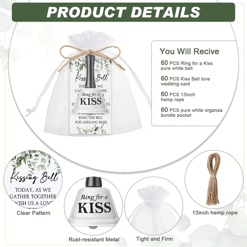 60 Sets Wedding Favors for Guests
