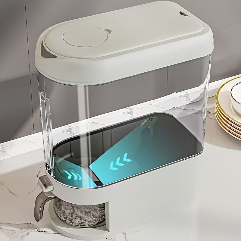 Large Automatic Rice Dispenser with Measuring Cup
