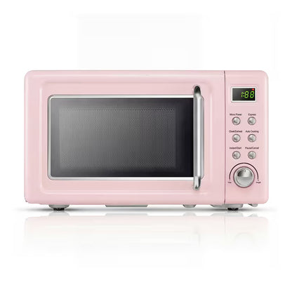 20L 700W Compact Retro Microwave Oven