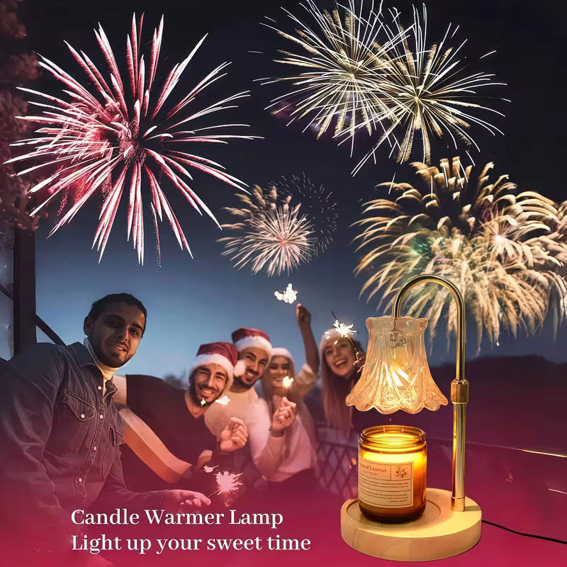 2-Pack Flower Candle Warmer Lamps