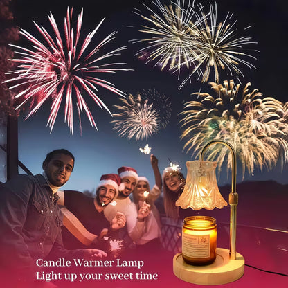 2-Pack Flower Candle Warmer Lamps